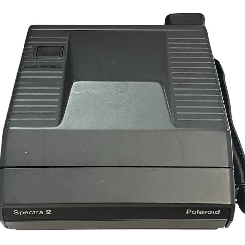 Polaroid Spectra 2 Instant‎ Film Camera Gray/Black Folding Vintage - Untested